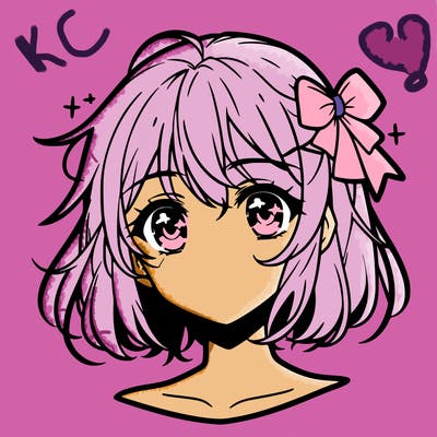 anime girl face