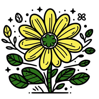 the flower