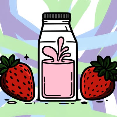strawberry milk