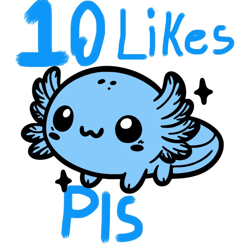 cute easy baby axolotl