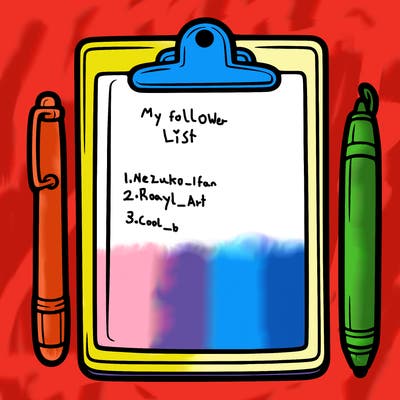 blank clip board with pen