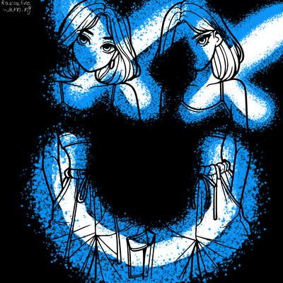 two girls with crop top with baggy pants