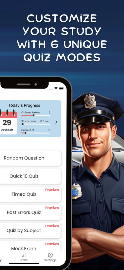 PELLETB Law Enforcement Test