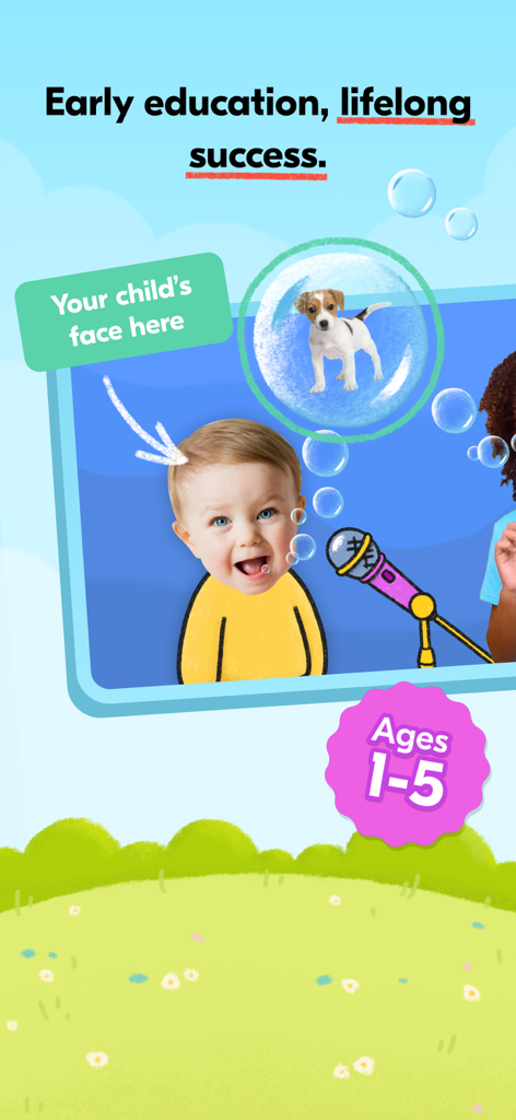 Speech Blubs app interface for early childhood language therapy and speech development