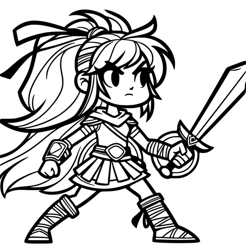 warrior girl