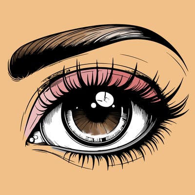 realistic eye