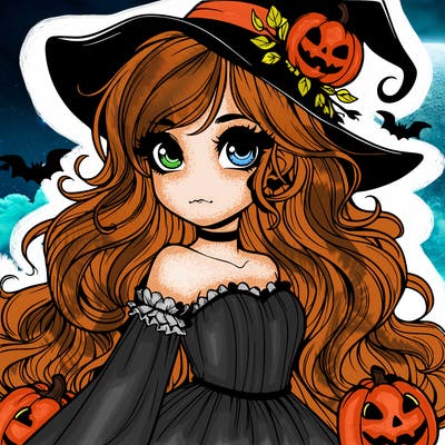 realistic girl halloween