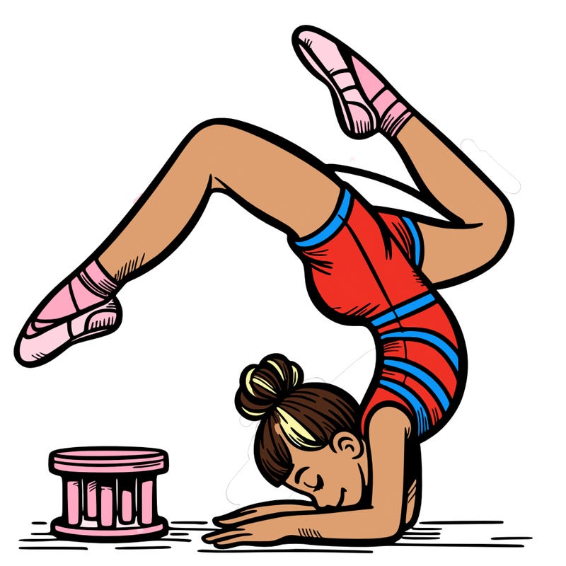 gymnastics girl
