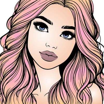 beautiful realistic girl