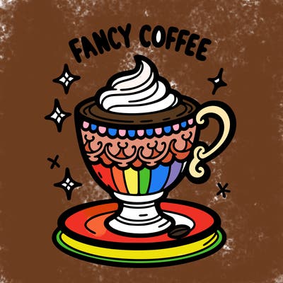 fancy coffee