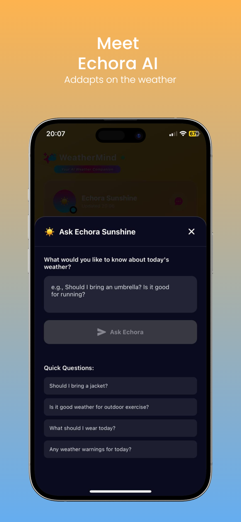 WeatherMind:AI Weather & Style - Weather App | MWM
