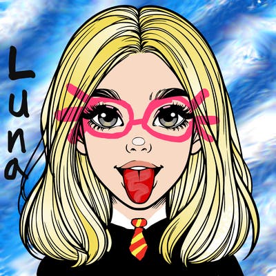 realistic girl with her tongue out