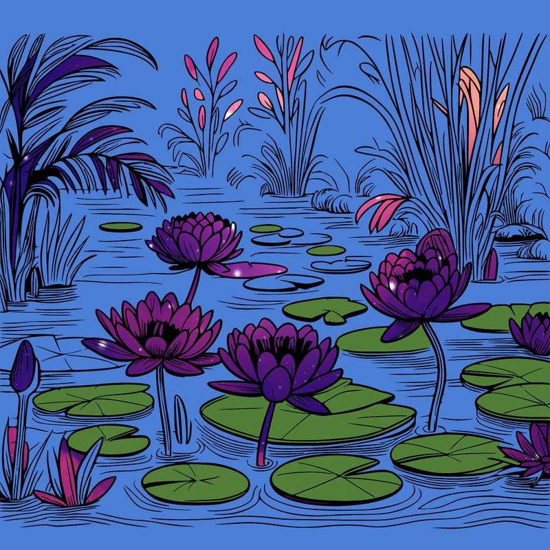 monet's water lilies