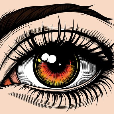 realistic eye