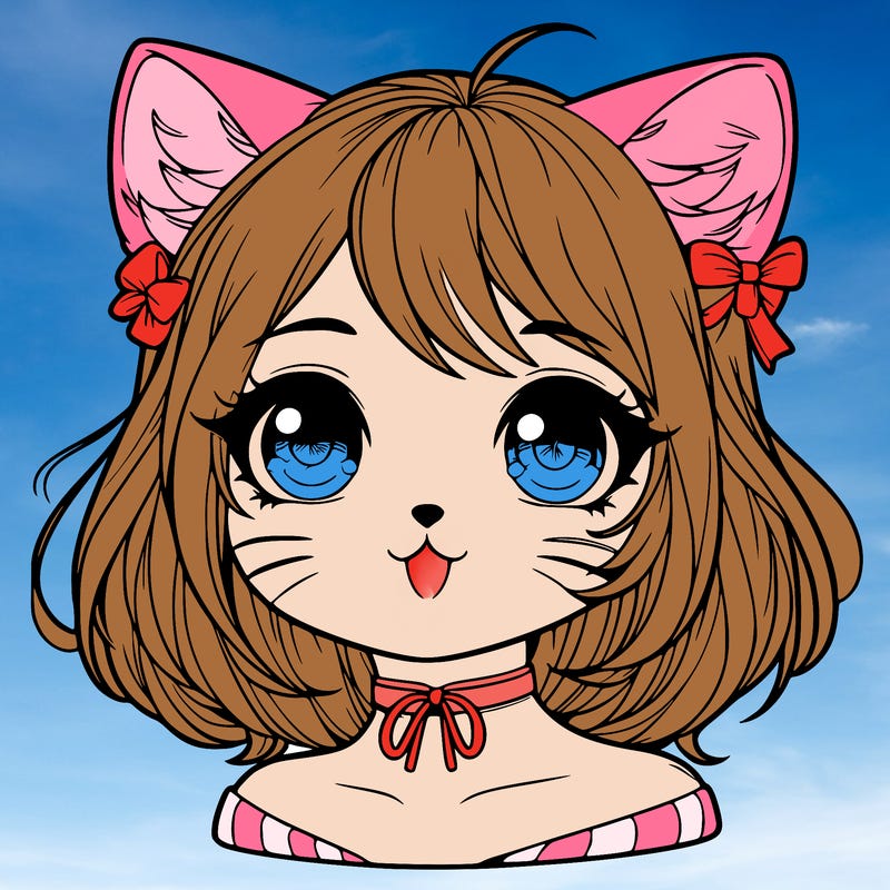realistic cat girl