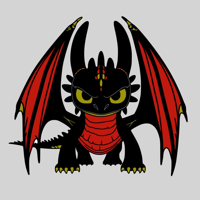 nightfury scary httyd