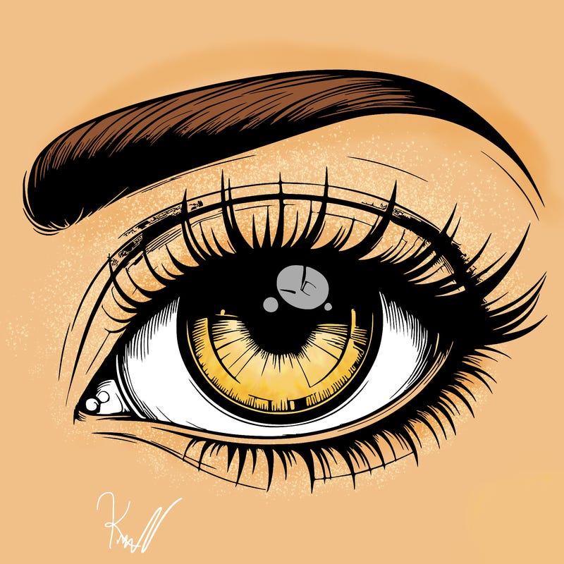 realistic eye
