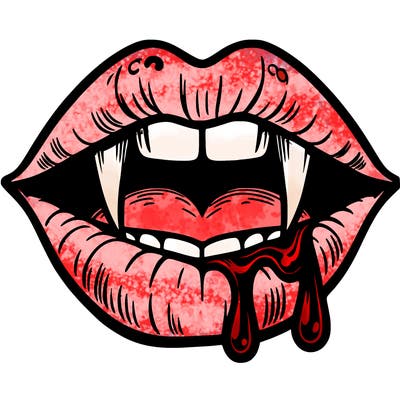 juicy vampire lips