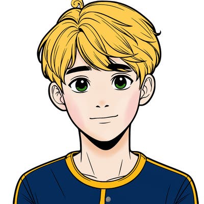 realistic teenage boy