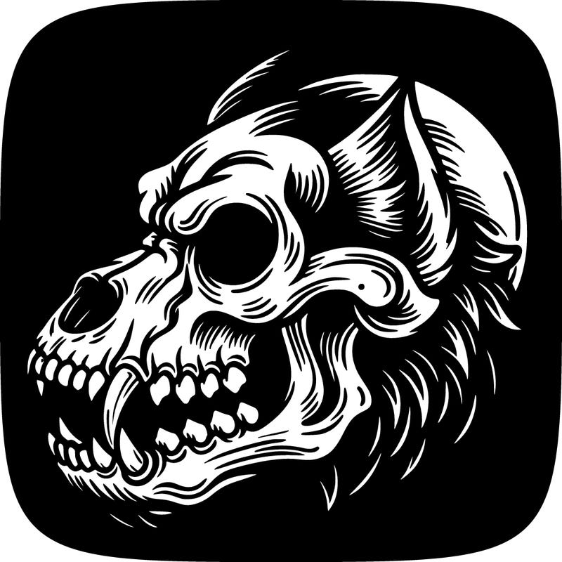 werewolf skull