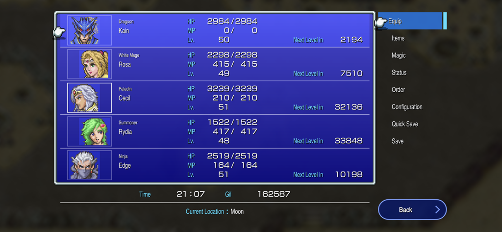 FINAL FANTASY IV - Games App | MWM