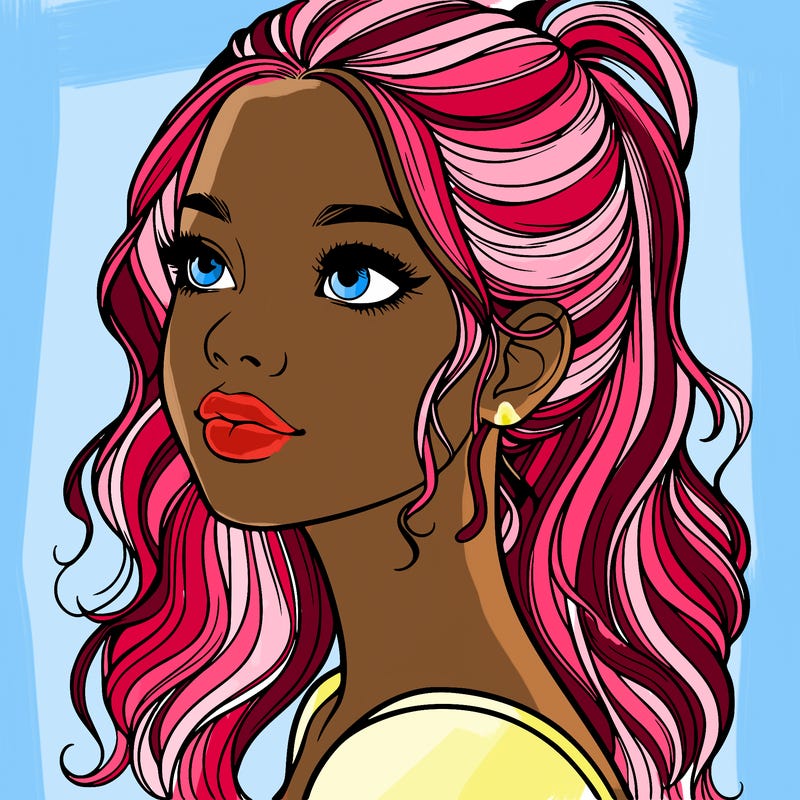 beautiful realistic girl