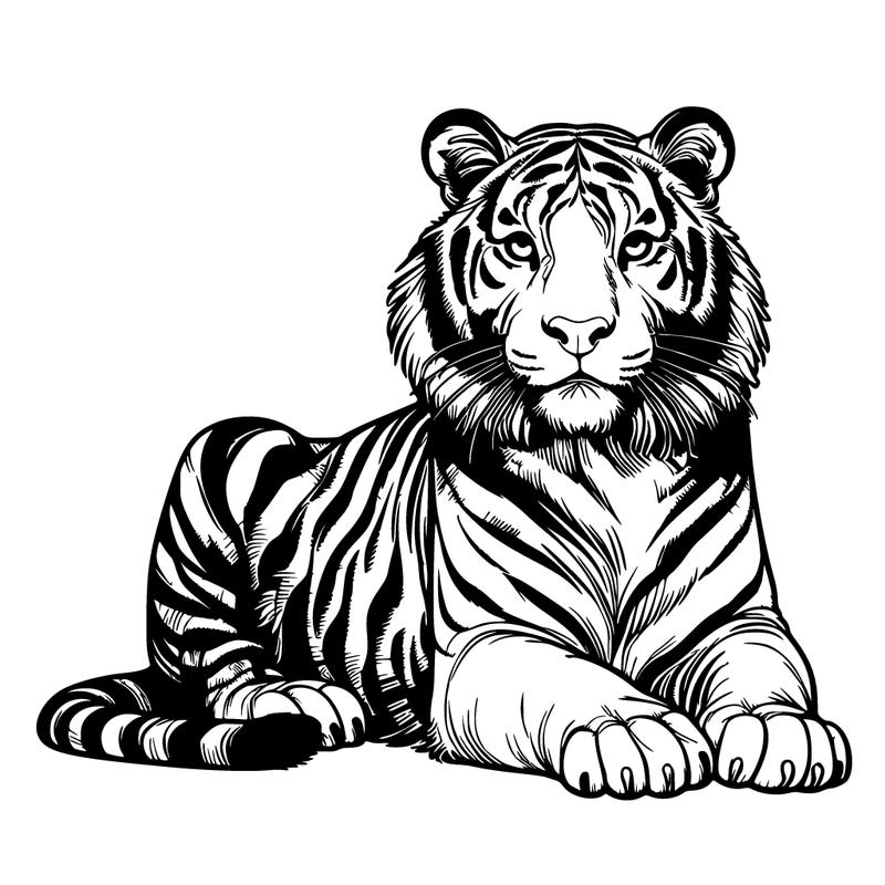 realistic tiger