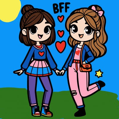 bff girls