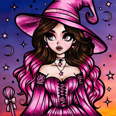 beautiful witch