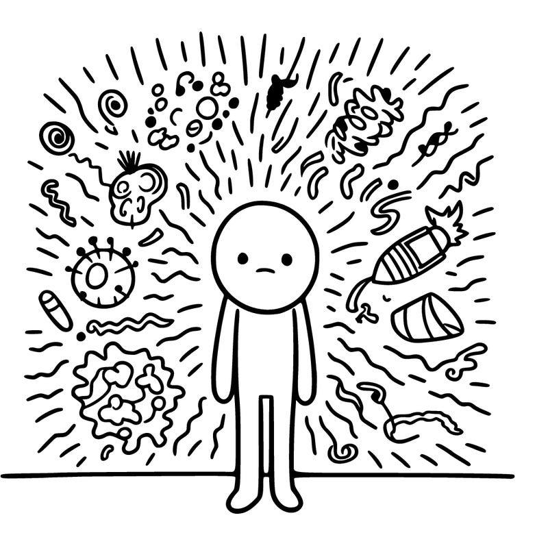 if anxiety was a person