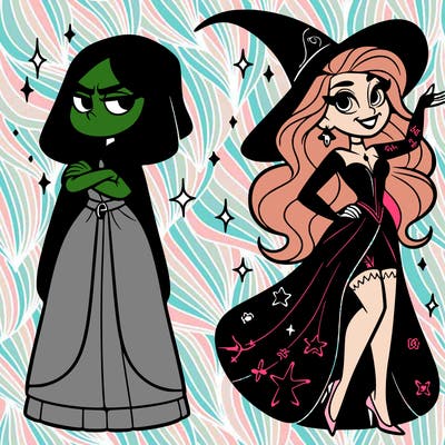 wicked elphaba glinda