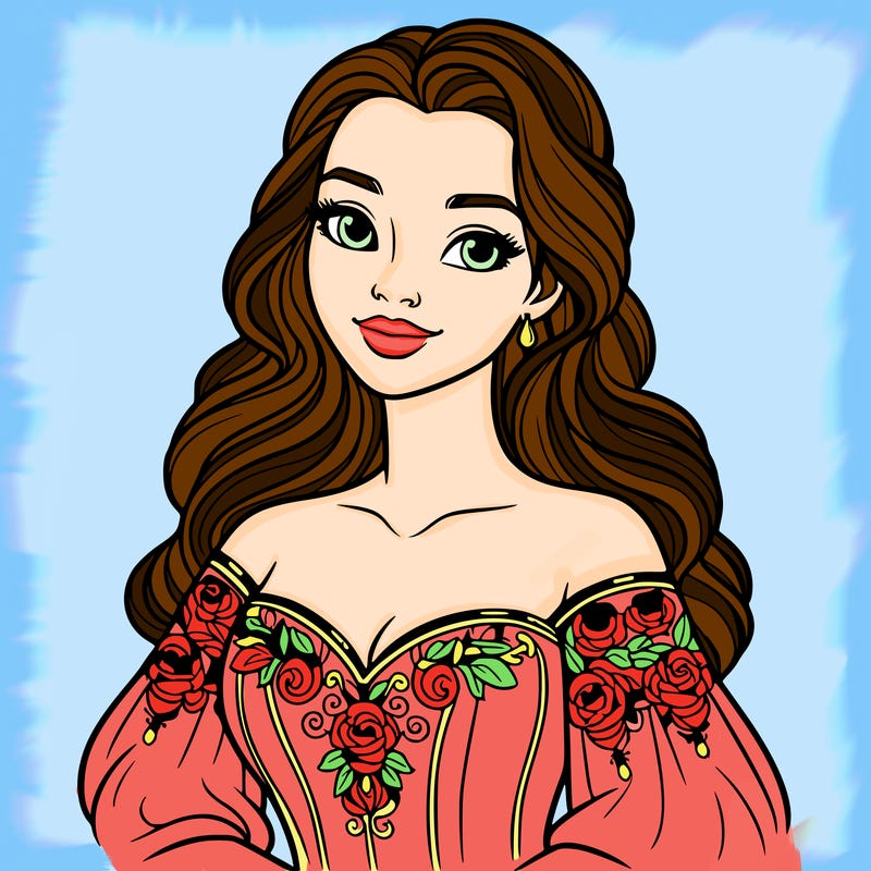 a beautiful woman