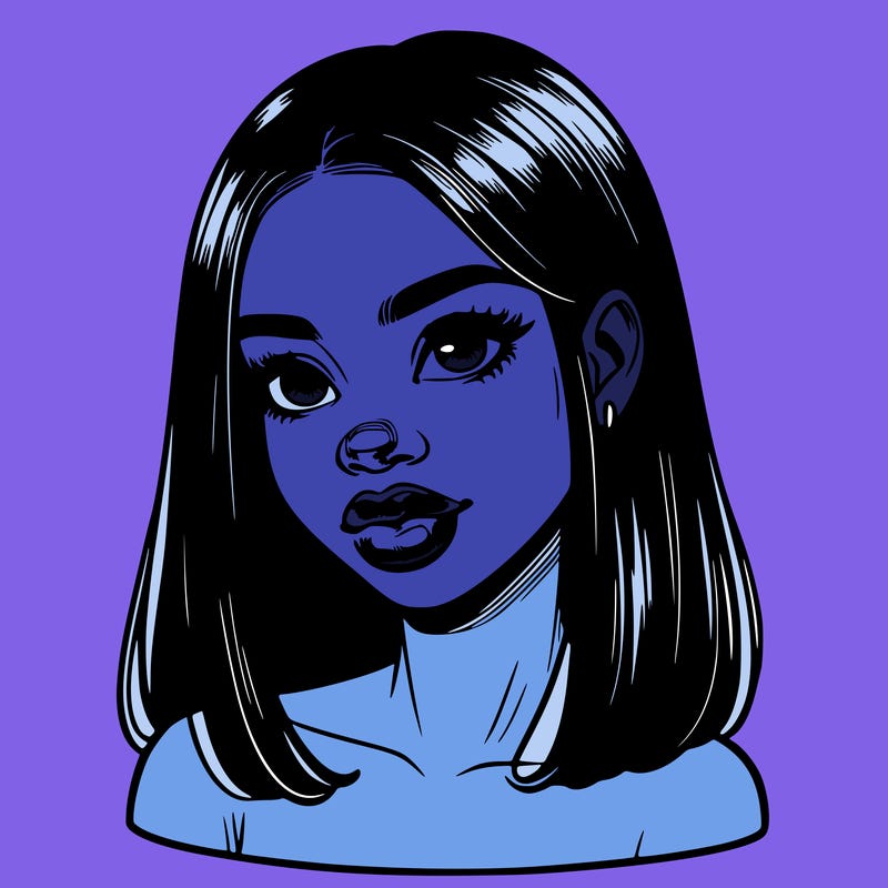 realistic black girl