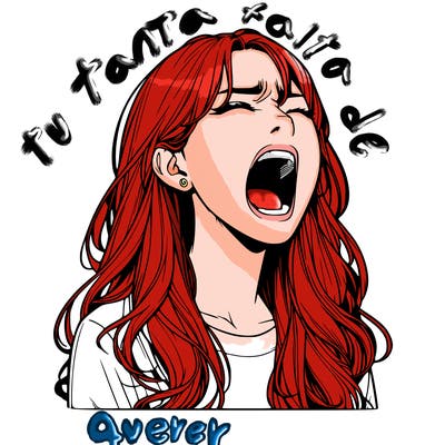 screaming realistic, girl