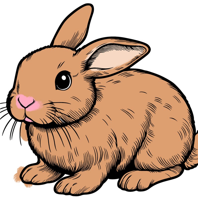 realistic bunny