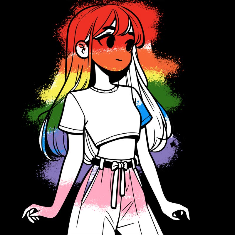 girl in a cute crop top