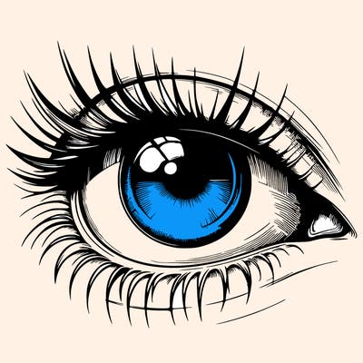 realistic eye