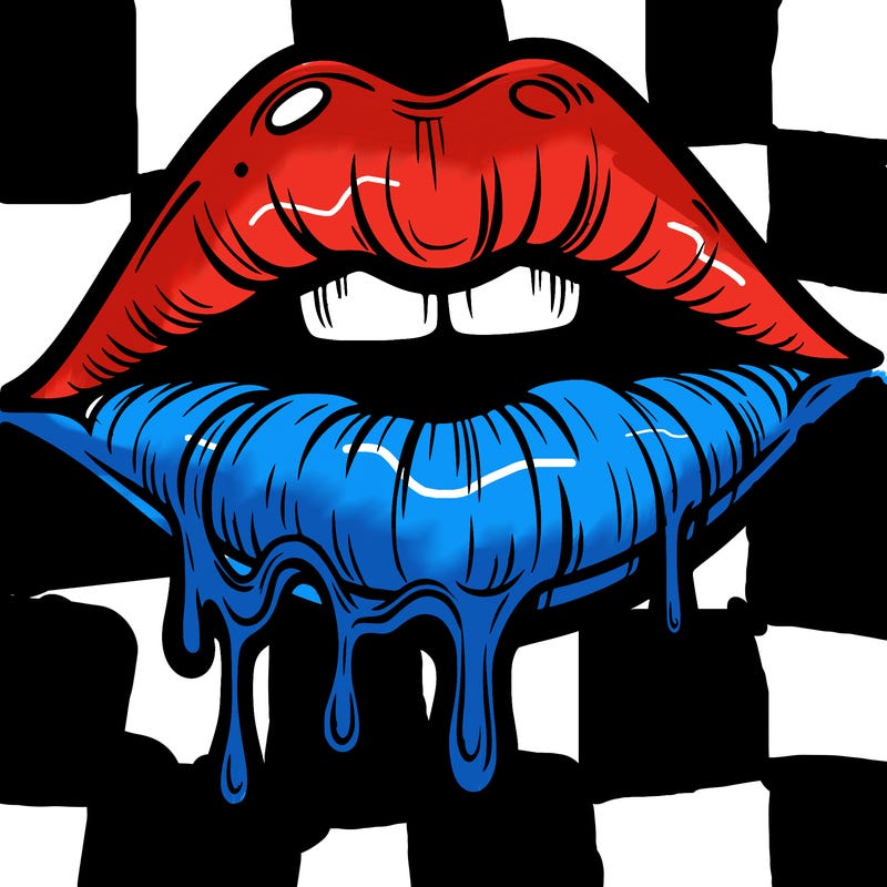 lips that look realistic and drip