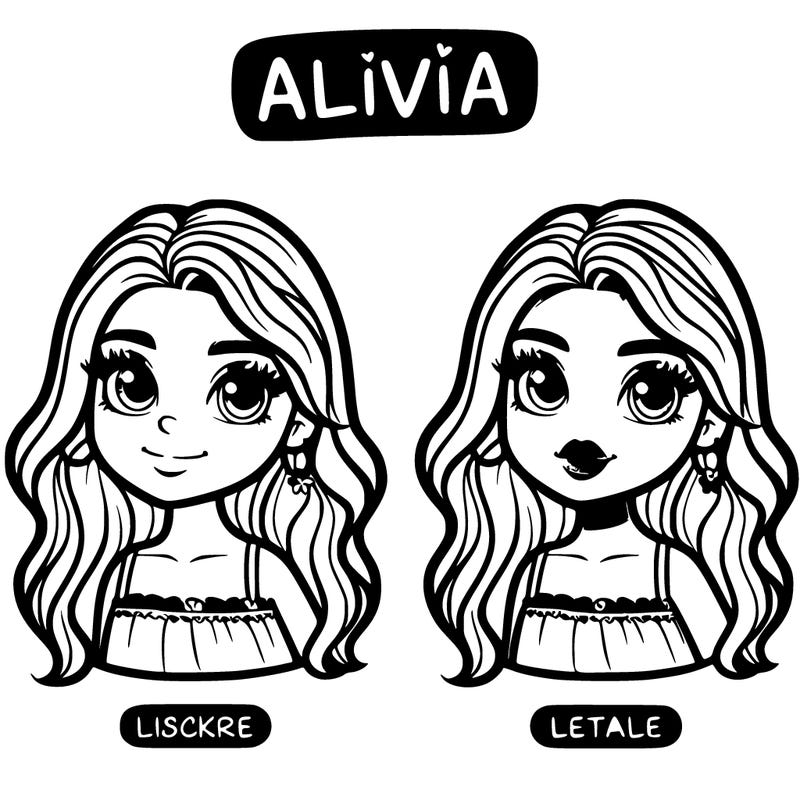 real looking girl with the name alivia