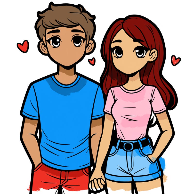 boyfriend and girlfriend