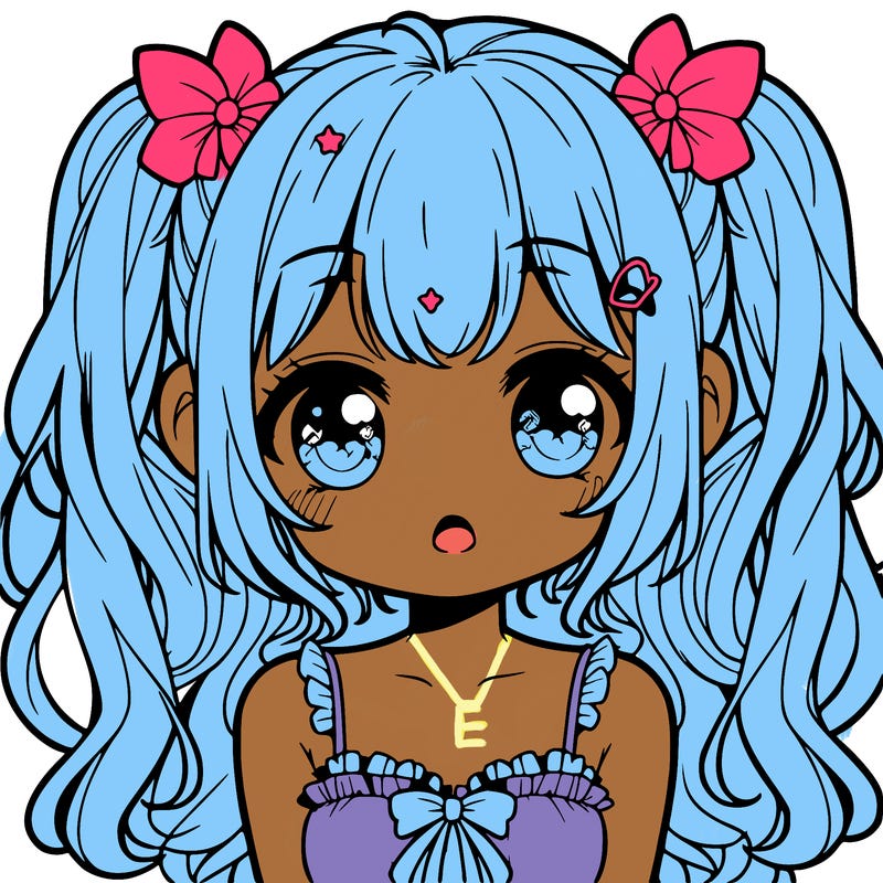 cute sweet anime girl