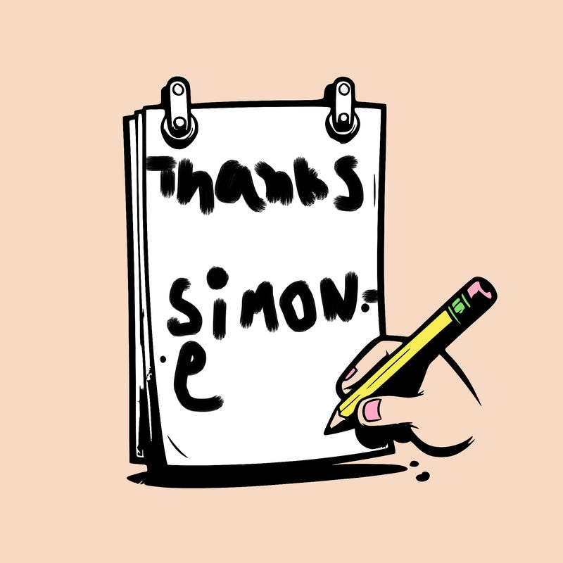 blank piece of paper