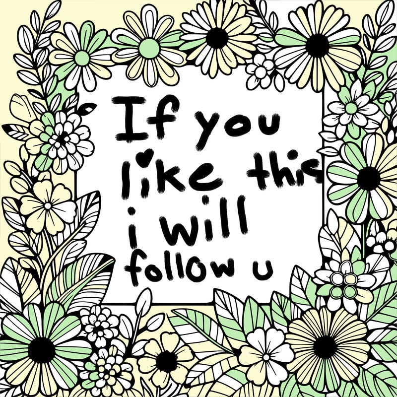 a frame out of some flowers