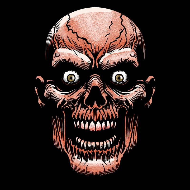 scary face realistic