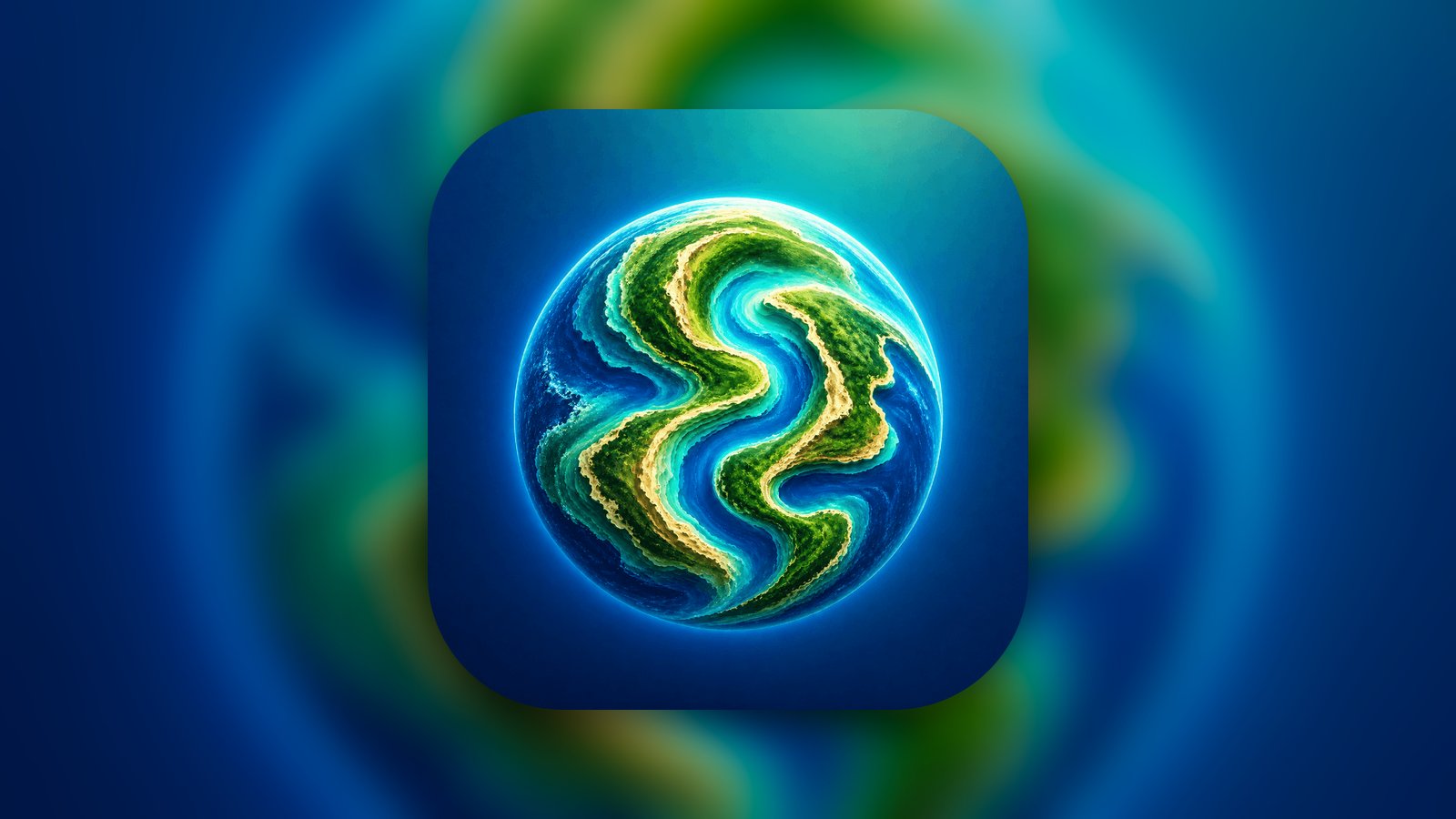 Earth Letters: Name in Landsat - Graphics & Design App | MWM