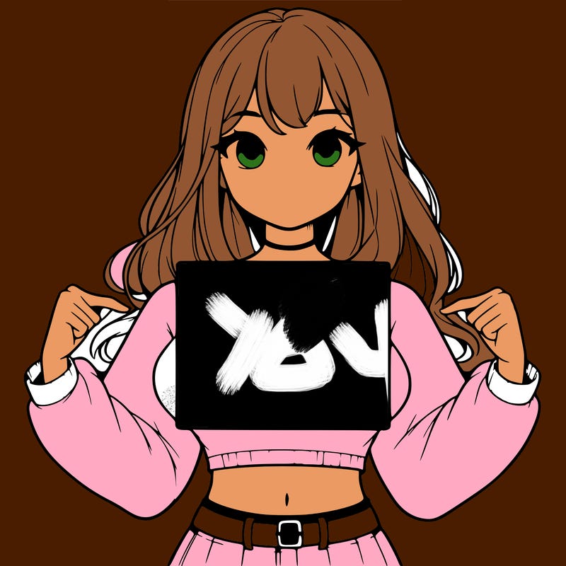 girl holding a blank sign in a long sleeve crop top