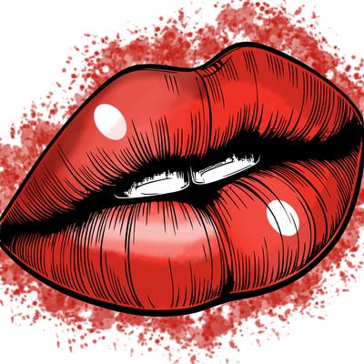 realistic lips