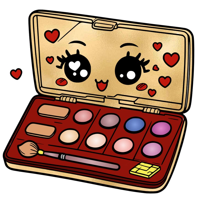 makeup pallet