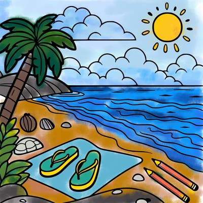 beach