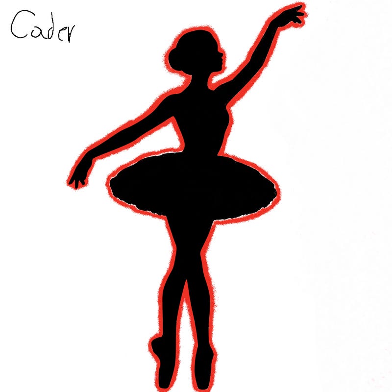 realistic ballerina